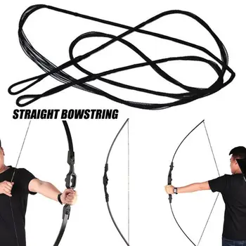 

Bowstring Arrow Rope Recurve Bow Shooting 14 Shares Black Replacement Outdoor Strings Tackle Archery