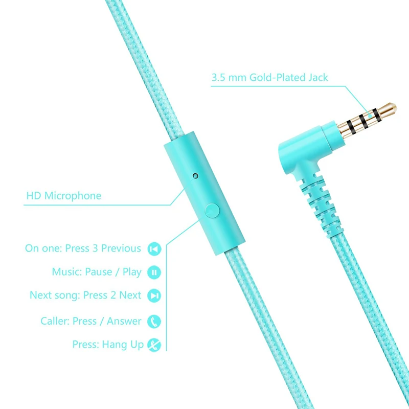 I35 Проводные детские наушники складные регулируемые проволочные наушники розовые с 3,5 мм аудио разъем и микрофон для детей для iPod