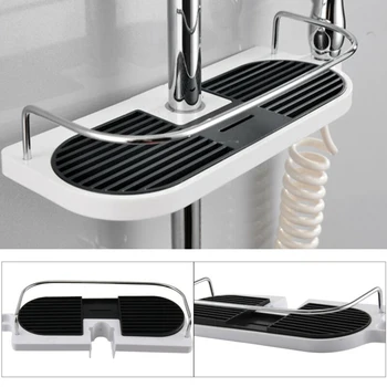 

Bathroom Shelf Shower Pole Storage Caddy Rack Organiser Tray Holder Accessory