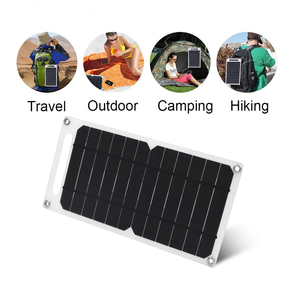 SUNWALK солнечное зарядное устройство 6 Вт солнечные батареи телефон 5 в USB выходное