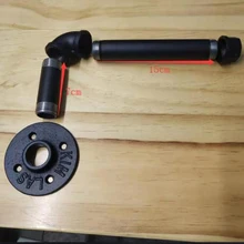 Деревенский промышленный держатель рулона туалетной бумаги Трубная полка плавающая Ванная комната для дома