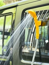  Camping Shower 12V Electric Outdoor Shower Water Bag Kit For Travel Car Washing Hiking Flowering Plants Watering 