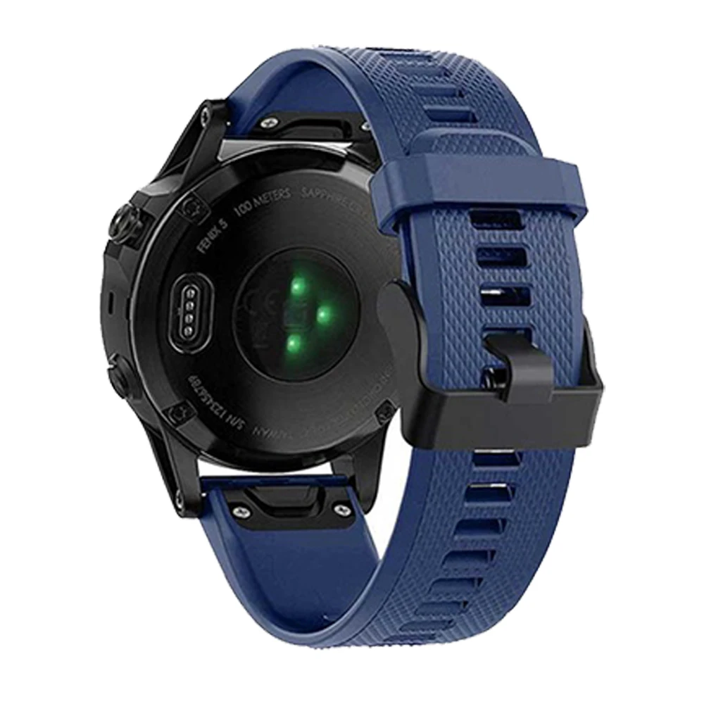 20 22 26MM Silicone Watch Strap Band Quick Release Bracelet For Garmin Fenix 7X 7 7S 6X 6 Pro 5X 5 Plus 5S 3HR 935 945 Wristband 