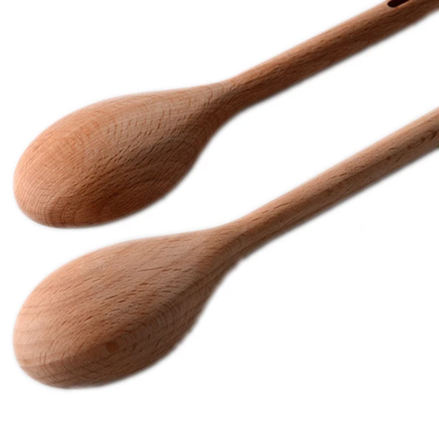 4Db/Set Kiváló Minőségű Fa Mérés Kanállal Főzési Edényszerszámok Leves Teáskanál Asztali Edények Mézes Konyhai Kiegészítők - Image 5