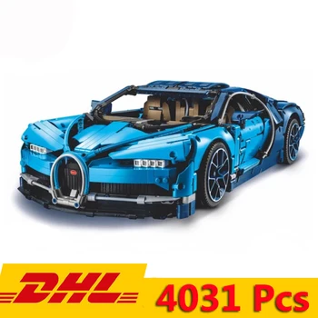 

90056 4031pcs Compatible 42083 20086 Bugatti Chiron technic series Supercar Building Blocks Bricks Toy
