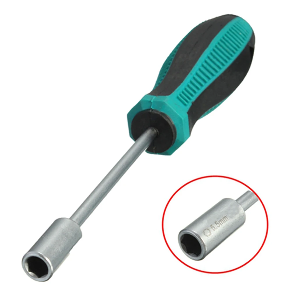 

Metal Socket Driver Wrench Screwdriver Hex Nut Key Nutdriver Hand Tool 3mm-8mm Driver Wrench Screwdriver Tool