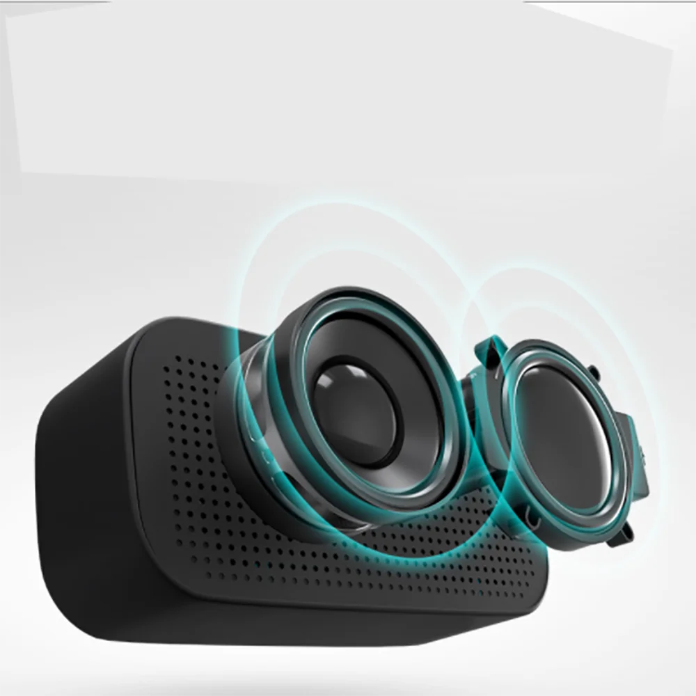 Беспроводной смарт H8 Часы Bluetooth Динамик Зеркало TF карта Портативное аудио оборудование температура дисплей USB FM светодиодный