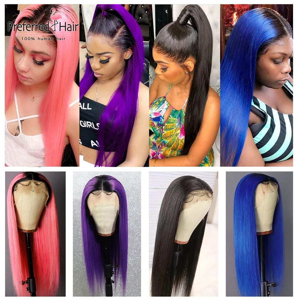Voorkeur Paars Roze Menselijk Haar Pruik Preplucked Ombre Rechte Kant Voor Pruik Braziliaanse Remy Transparant Kant Pruiken Voor Vrouwen Voorkeur Paars Roze Menselijk Haar Pruik Preplucked Ombre Rechte Kant Voor Pruik Braziliaanse Remy Transparant Kant Pruiken Voor Vrouwen