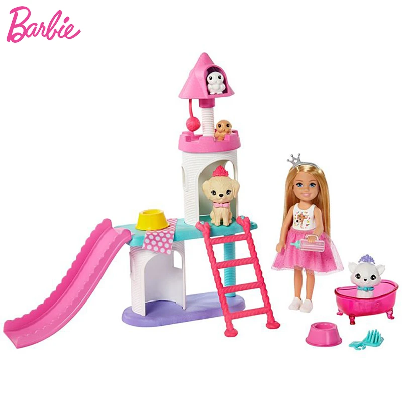 hoop Brengen inzet Originele Barbie Make Poppen Chelsea Huisdier Kasteel Speeltoestel Speelgoed  Voor Meisjes Kinderen Verjaardagscadeautjes Bonecas Accessoires Speelgoed  Prinses|Poppen| - AliExpress