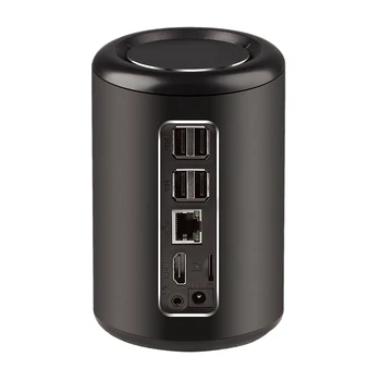 

Mini PC Cases 2G RAM 32GB SSD HDMI RJ45 USB Mini Desktop Built-in Camera and Microphone EU Plug