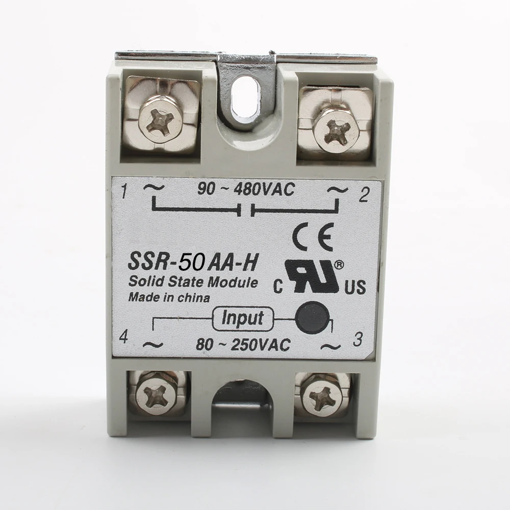 Твердотельное реле SSR 50AA H 50A AC к твердотельный регулятор сопротивления|Реле| |
