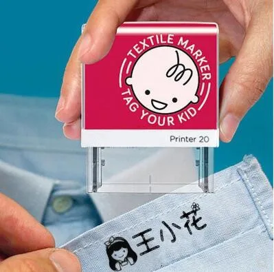 

toy stamp Name Seal Waterproof and not Fading Name clothes printing Diy Cartoon Cute Clothes Seal Name Paste kids douyin style