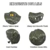 RC Boat Simulation Crocodile Head 2.4G Remote Control Joke Alligator Decoy Electric Toys Summer Water  Spoof robot Toys gift 6