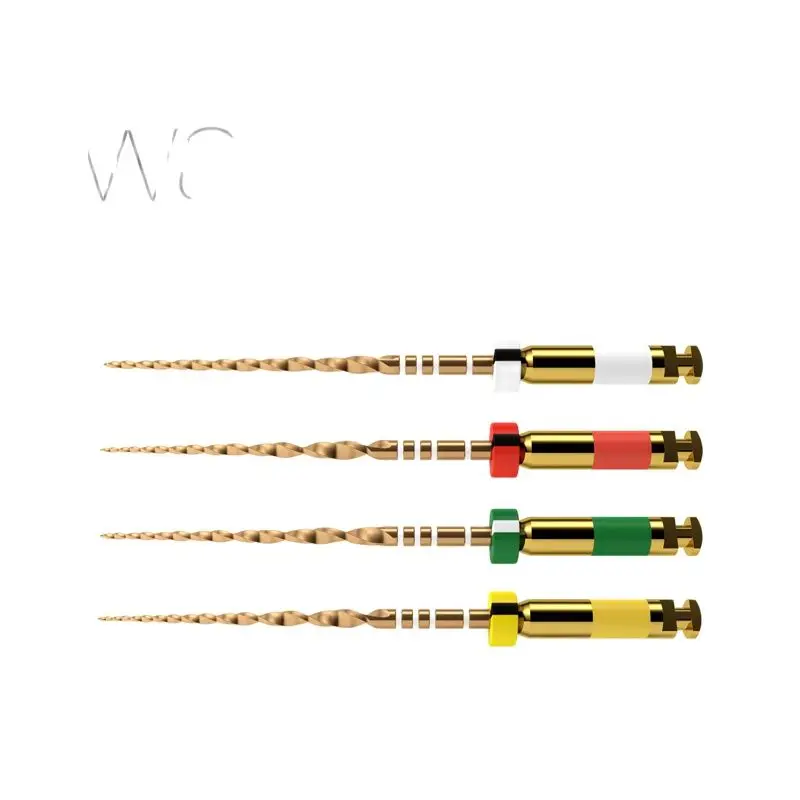 Dental Wave One Gold Rotary Files for Endo Root Canal Treatment Dentistry Whitening Equipment vdw dental endo root files root canal universeral engine use rotary files endondontic root canal niti dentist tool instrument