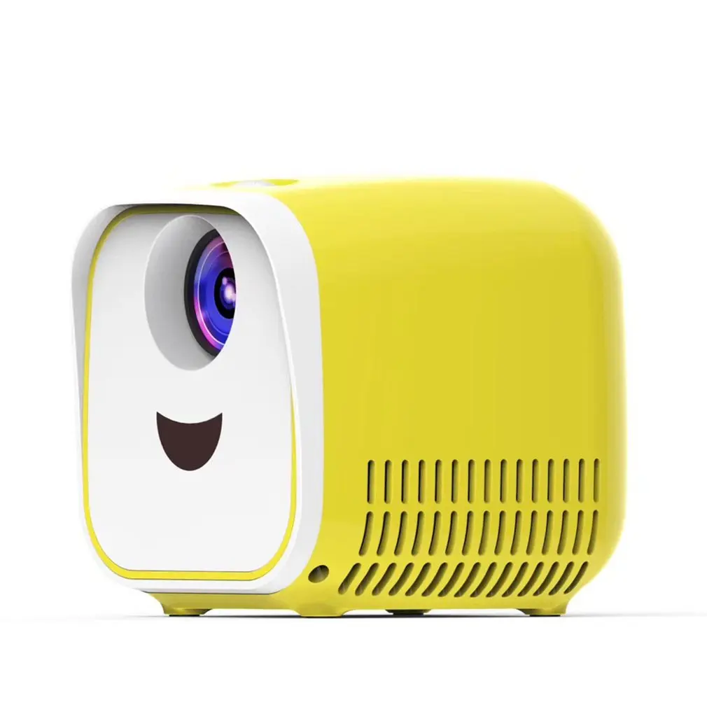 L1 мини проектор WI-FI USB дети Портативный проектор Поддержка Full HD 1080P Мини раннего проектор, применяемый в образовании желтый вариант