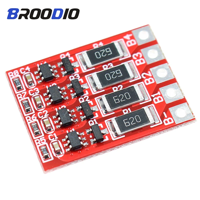 Protection-Board Balancer Lithium-Iron-Battery Bms 4s Lto 18650 Lifepo4 with Equalization-Function