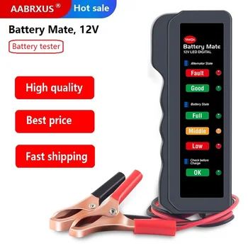 

2020 High quality Car battery tester Battery Mate for all 12V Battery of automotive / motorcycle diagnostic tool free shipping