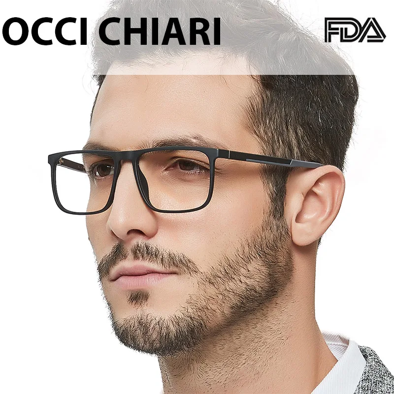 OCCI CHIARI TR90 мужские очки по рецепту с синим светом винтажные для близорукости