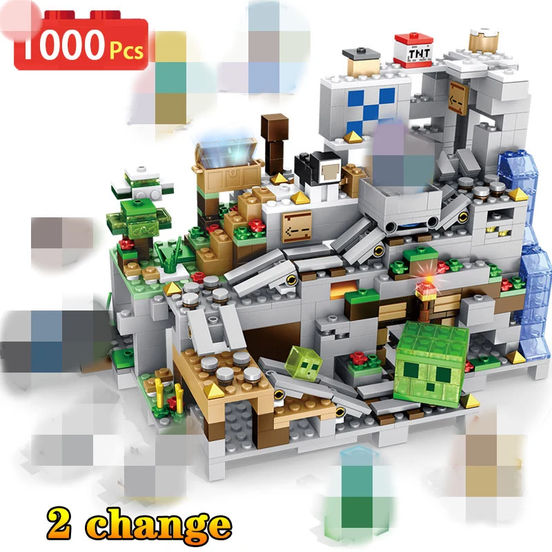 

HOT Sale The Mechanism Cave Steve Alex Witch Building Blocks Compatible LegoINGly Toys MinecraftINGly Bricks For Gifts