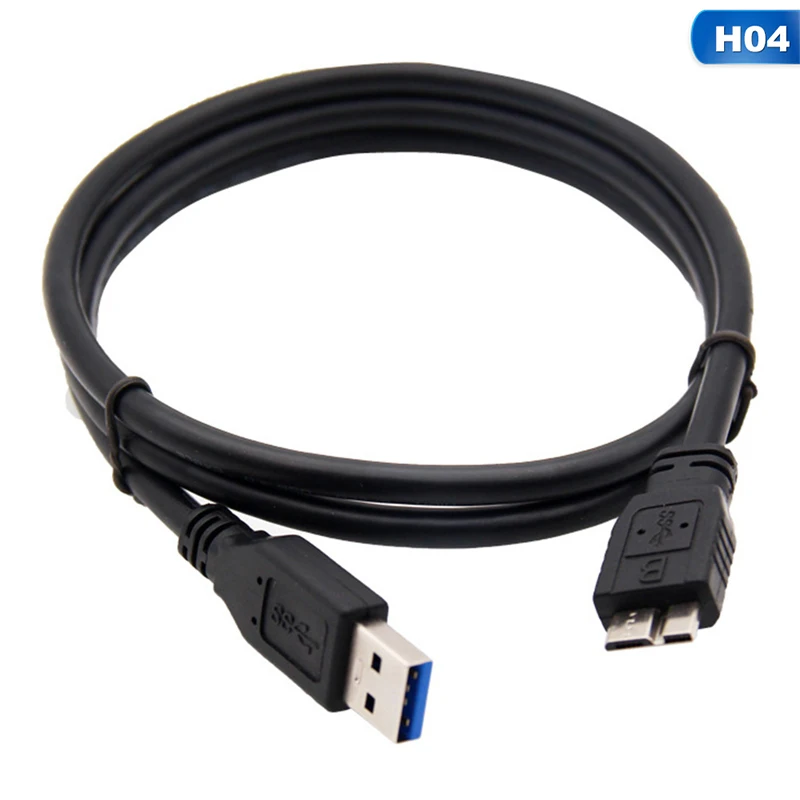 Usb 3,0 Microb кабель для передачи данных Высококачественная медь Двусторонняя передача данных для подключения ПК принтеров сканер 0,5 м 1 м 1,5 м 3 м 5 м