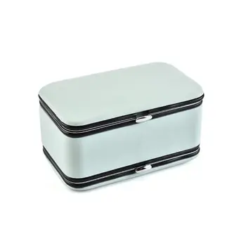 

2-in-1 Mini Portable Multifunctional Nail Tool Jewelry Organizer Display Box N0HE