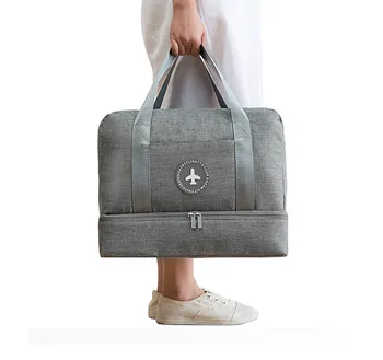 

Travel Bag Waterproof Large Capacity Multifunctional Dry Wet Separation Storage Handbag Bag Travel Duffle Bag