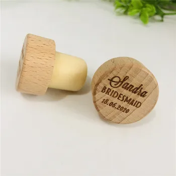 

30pcs Personalized Wooden Wine Stopper Custom Wedding Wine Stoppers Rustic Mariage Centerpieces Travel Theme Wedding Decor