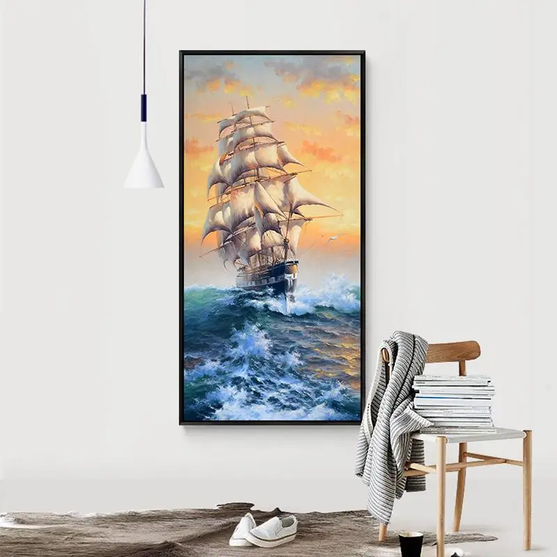 Obraz Bilder Schilderij Laminas Pared Cuadro Decoracion Hogar Современная живопись и печать плакат Настенная картина для гостиной - Цвет: Version K