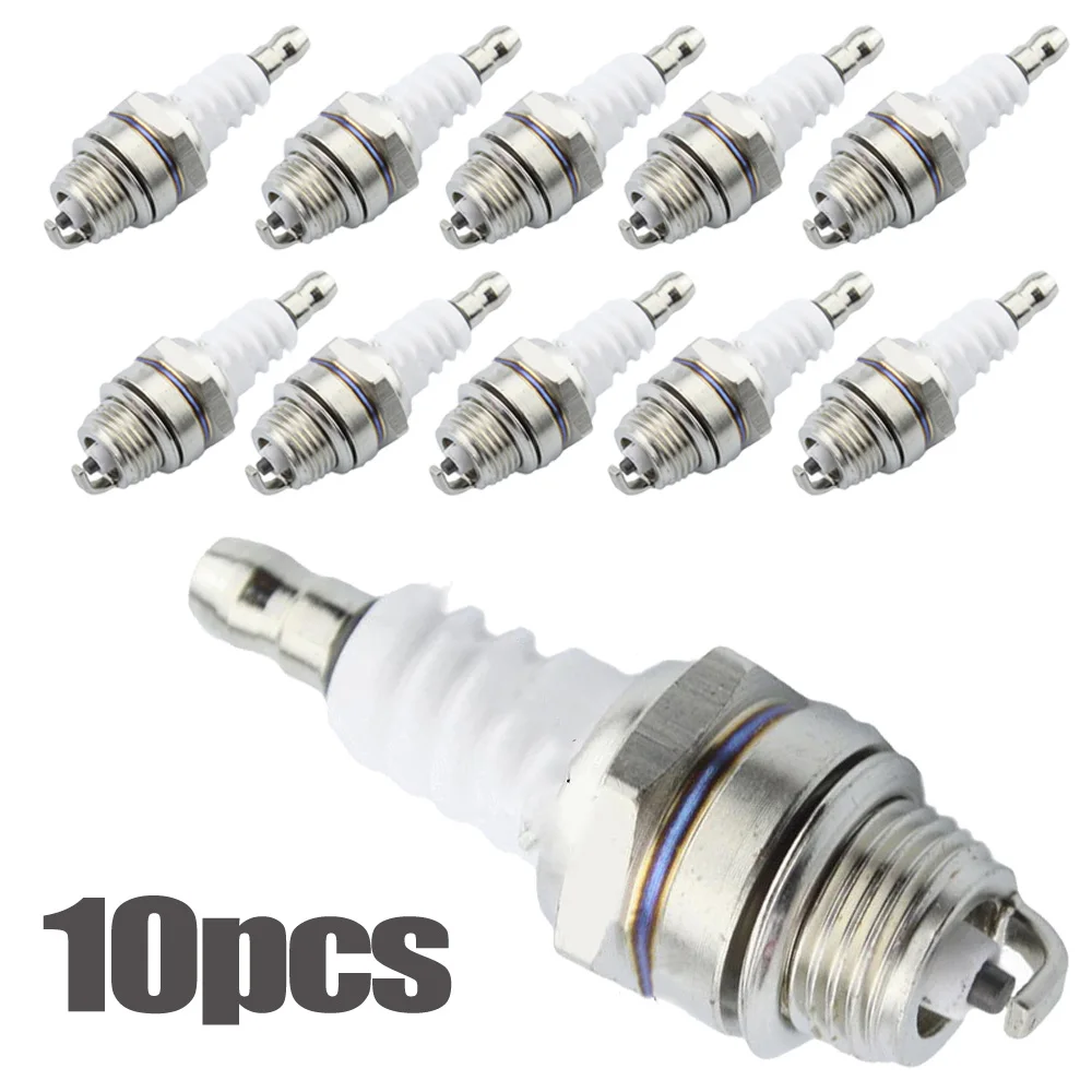 10pc Spark Plug L7T Stihl Hedge Trimmer Lawnmover Blower Brushcutter Chainsaw 
