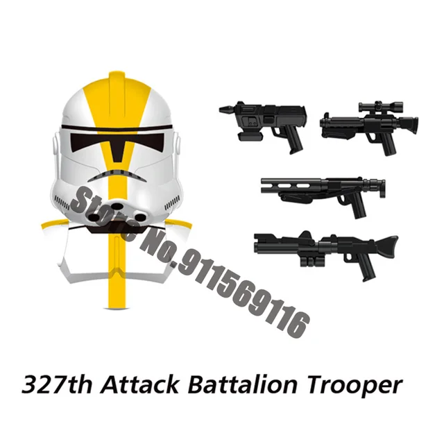 501st Clone Trooper Building Blocks Republic Commando Force 99 Hunter Crosshair Wrecker Echo Cody Rex Star Brick Figure Wars Toy D-X1601