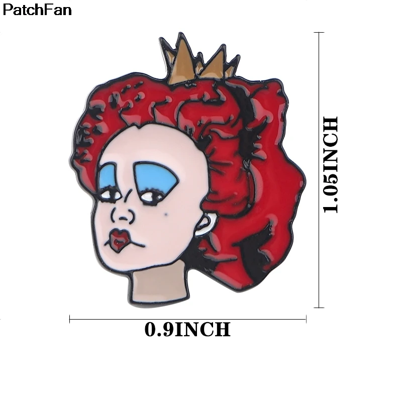 20 шт./лот A2609 Patchfan модные популярные забавные очаровательные милые Мультяшные булавки для детей, мужчин, женщин, броши, аксессуары для одежды, ювелирные значки