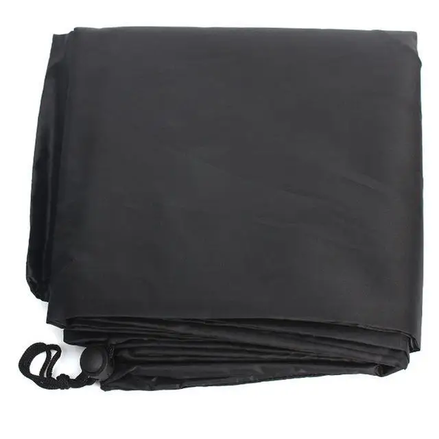 Outdoor Garden Terrace Stackable Chair dust Cover Storage Bag Furniture Protection Cover High Quality Waterproof and Dustproof Black