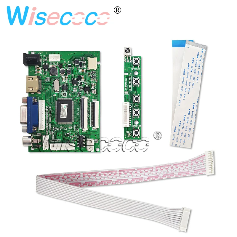 control board 10,1 дюймов 1280x800 планшет ЖК-дисплей Экран Дисплей Панель планшета монитор HDMI VGA доска 1000 brigness открытый Дисплей - Цвет: control board