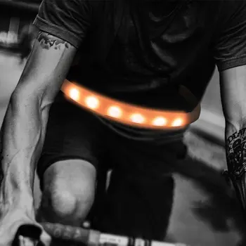 

Night Reflective Safety Belt Night Running Cycling Sports Equipment Safety Warning Luminous Belt for Children and Adults