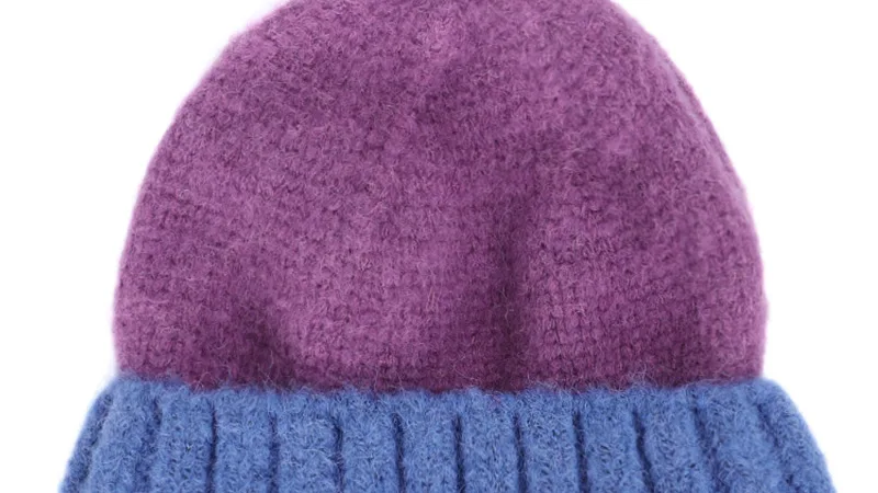 Модная женская шерстяная зимняя шапка, толстая вязаная шапка карамельного цвета, осенне-зимняя теплая хлопковая шапка высокого качества для мужчин и женщин