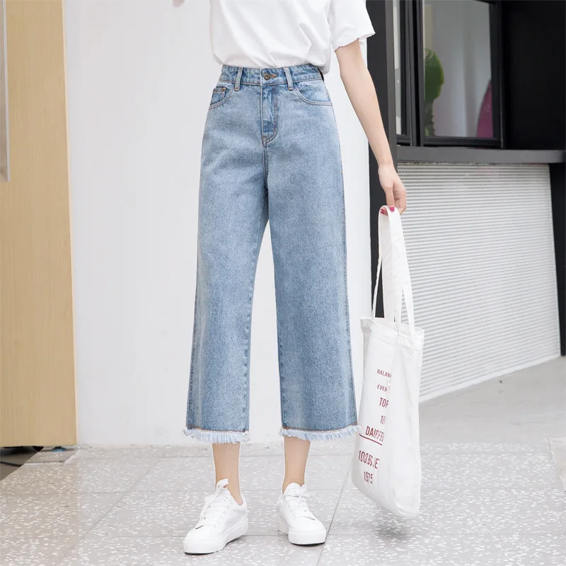 

2019 Spring Summer women skinny jeans DenimPants Top Stretch Women High Waist plus size jeans