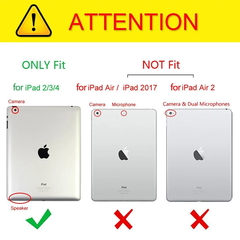 Funda para iPad 2 3 4 modelo A1458 1459 A1460, cubierta de suspensión  automática para Apple ipad 2 3 4, funda giratoria de 360 grados +  bolígrafo|Fundas de tablets y libros electrónicos| - AliExpress