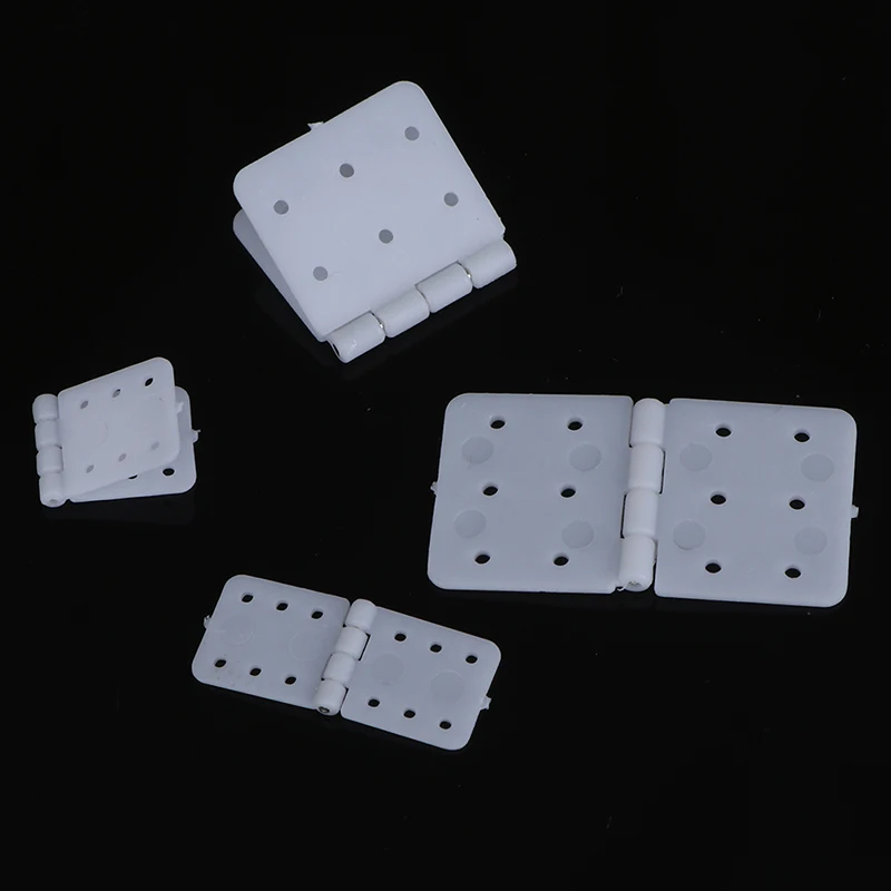RC 비행기 항공기 헬리콥터 쿼드 콥터 부품 모델 교체 용 10pcs 힌지 링커 플라스틱 화이트 무료 배송