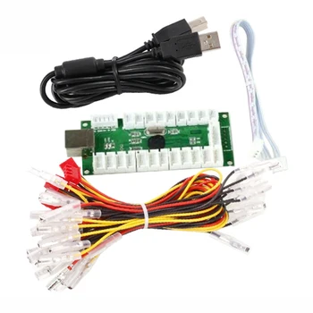 

DIY Arcade Kit USB Encoder Joystick Chip PC Control Board for KOF Street Fighter Arcade Game Kit