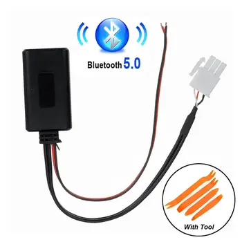 

Car Bluetooth Aux Adapter Cable Radio Media Interface Fit For HONDA GL1800 Goldwing 3 PIN