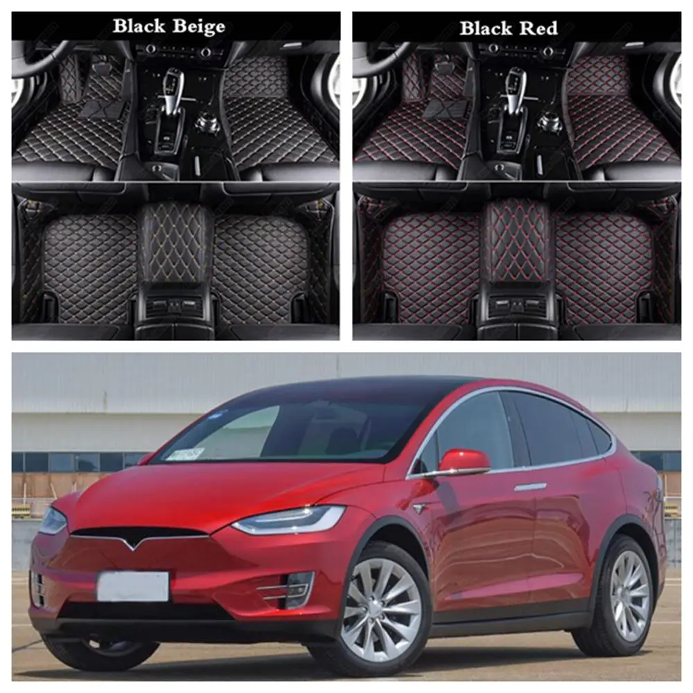 Custom Made Leather Luxury Car Floor Mats Automobile Foot Mats For