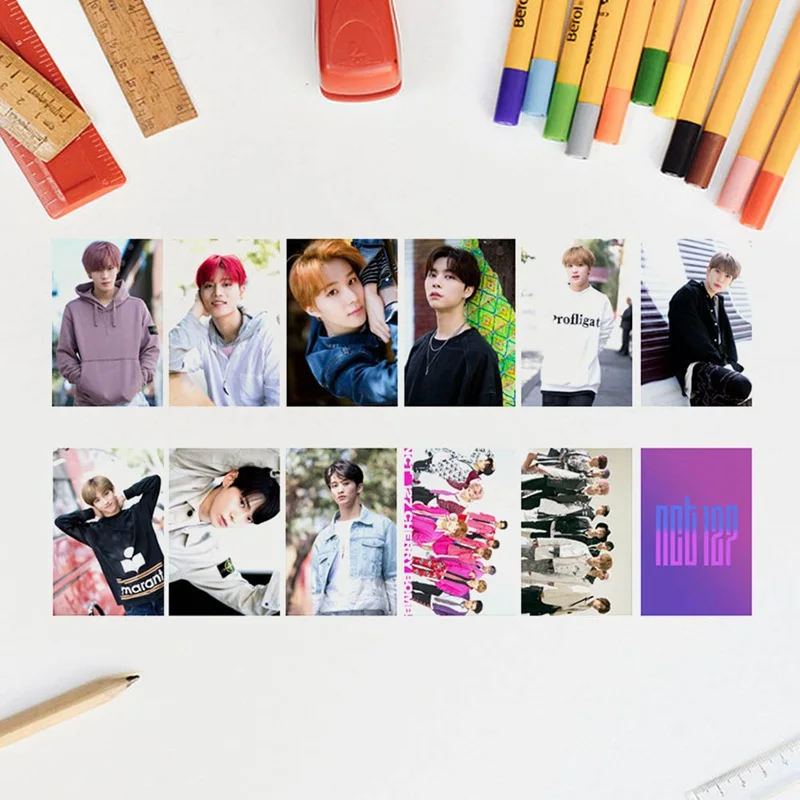 11 шт./компл. NCT DREAM NCT127 альбом прозрачный фото карты регулярного нерегулярные