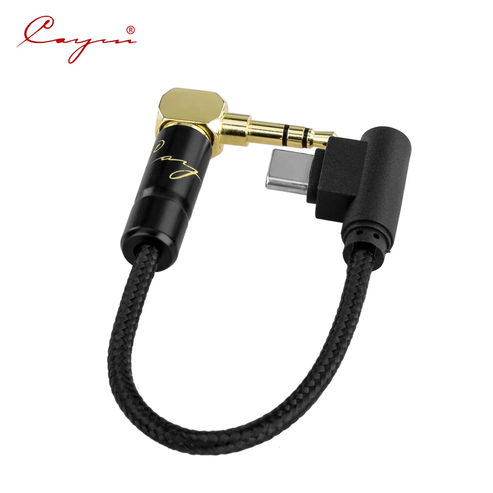 

Cayin CS-40TC35 Type-C to 3.5mm Coaxial Cable for Cayin DAPs Can work with DAC with 3.5mm Coaxial input such as Chord Mojo Hugo2