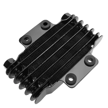 

Universal 125ml Motorcycle Oil Cooler Engine Oil Cooling Radiator System Kit Aluminum for 100CC-250CC Motorcycle DirtBike ATV