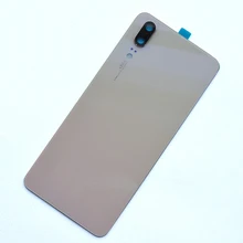 ZUCZUG стеклянный задний корпус для huawei P20 чехол для батареи задняя крышка для двери P20 Замена части с объективом камеры+ логотип