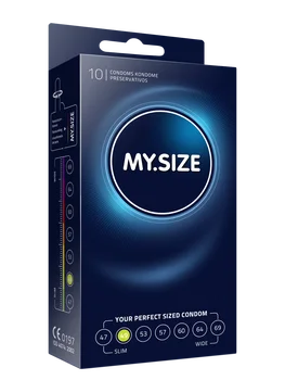 

My. Size/My Size Size 49 (10 PCs)/майсайз condom narrow/smaller size-width 49mm