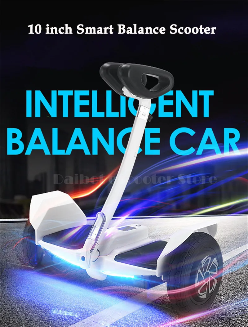 Daibot Electric Scooter Children Self Balancing Scooters 10 Inch Dual Motor 350W 36V Off Road Hoverboard APPBluetooth Speaker   (13)