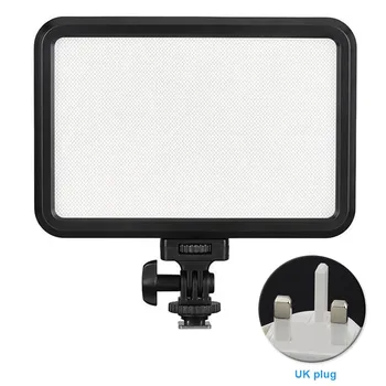 

High Power Dimmable Flash Lamp DSLR Camera Portable 12W LED Video Light With Hot Shoe Mount Battery Powered For Studio Universal
