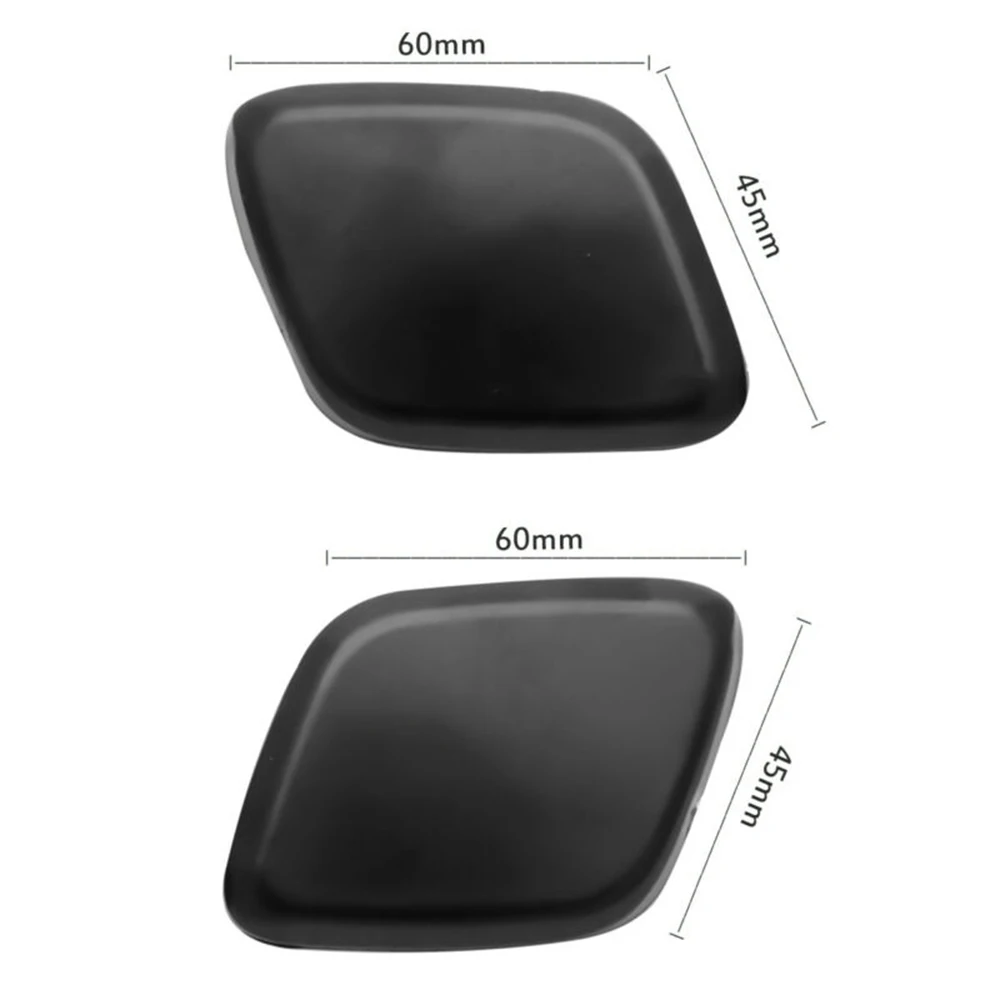 

1 Pair Car Headlight Washer Jet Cover Cap Accessories For Ford Focus 2012-2014