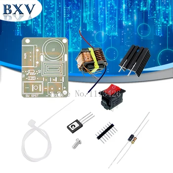 

Diy kit 15KV High Frequency DC High Voltage Arc Ignition Generator Inverter Boost Step Up 18650 DIY Kit U Core Transformer Suite